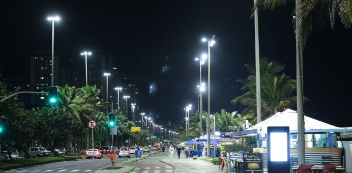 Iluminação moderna com luminárias LED